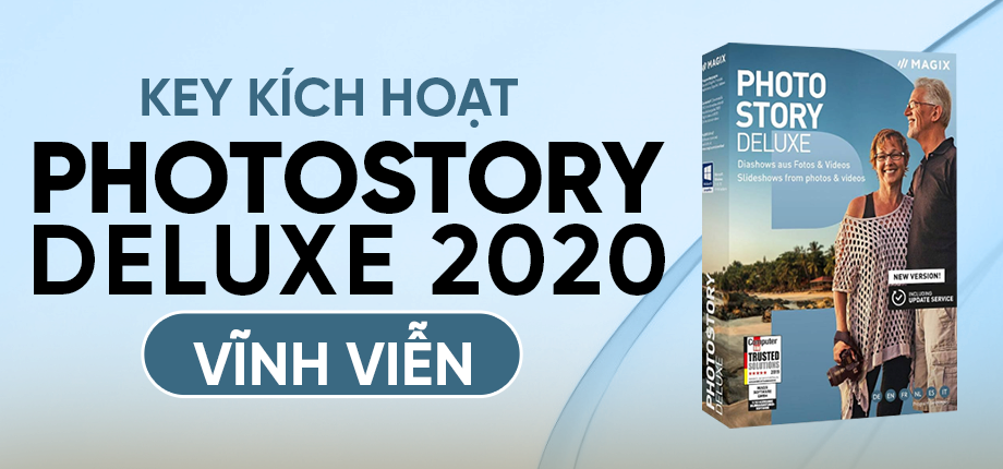 MAGIX Photostory Deluxe 2020 - Key kích hoạt vĩnh viễn
